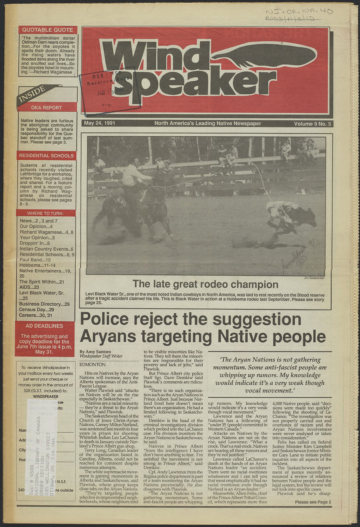 May 24, 1991 