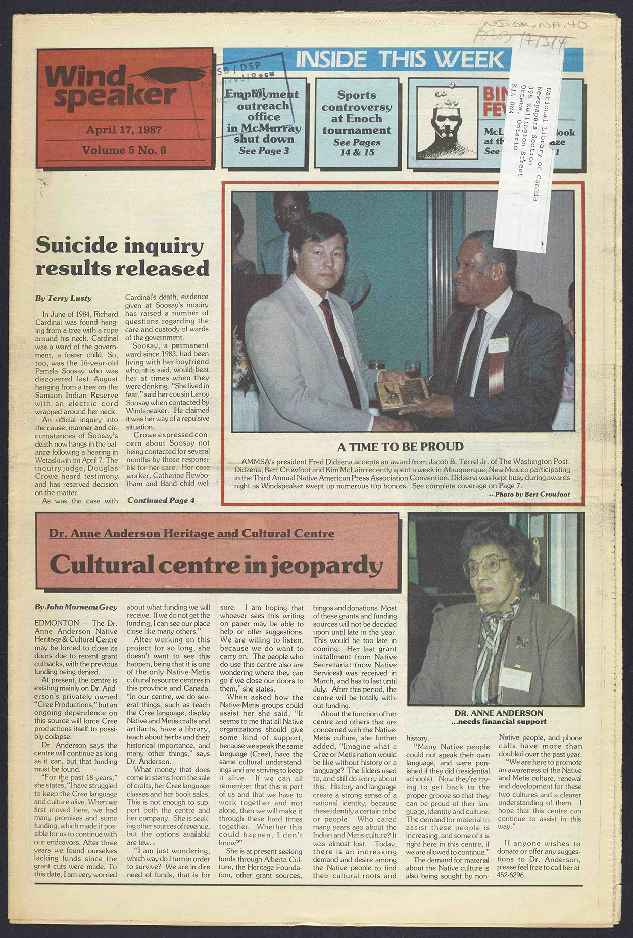 April 17, 1987 