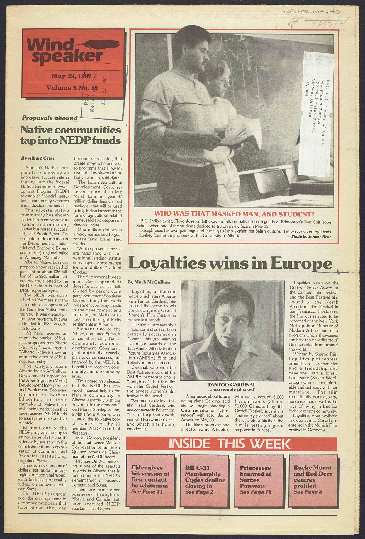 May 29, 1987 