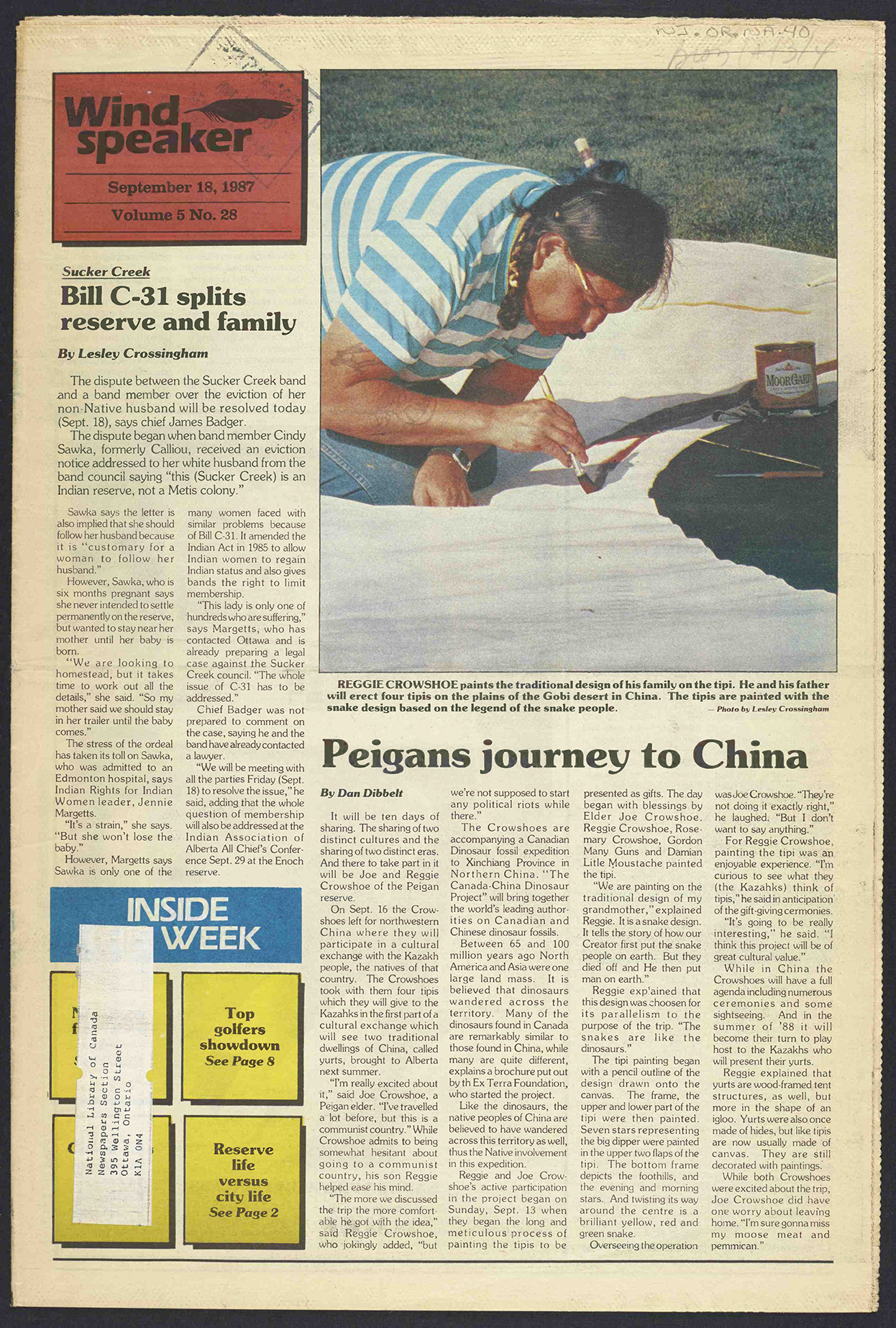 September 18, 1987 