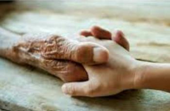 Elders hand