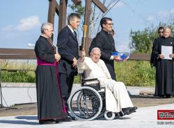 Pope Francis at Lac Ste. Anne