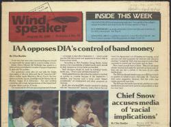 Windspeaker August 22, 1986