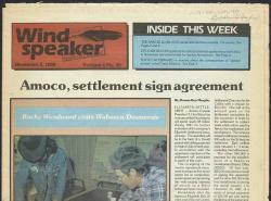 Windspeaker December 5, 1986
