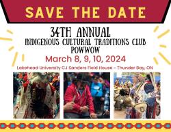 traditional club powwow poster
