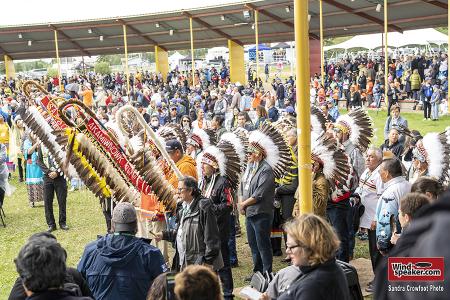 Grand Entry at Maskwacis