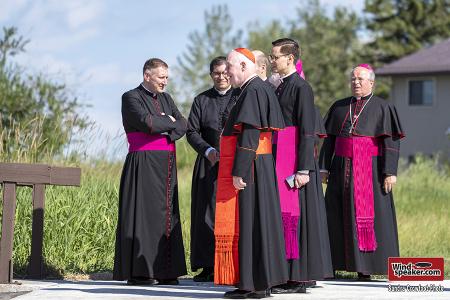 Pope Francis at Lac Ste. Anne photo 2