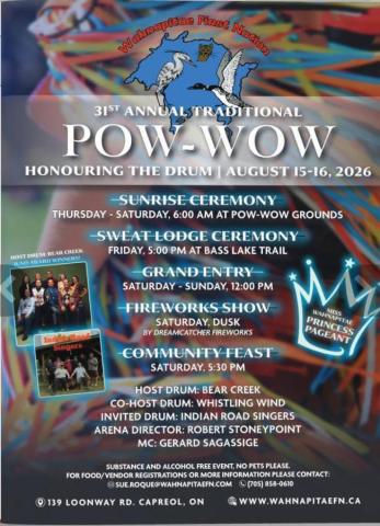 Wahnapitae First Nation Traditional Powwow